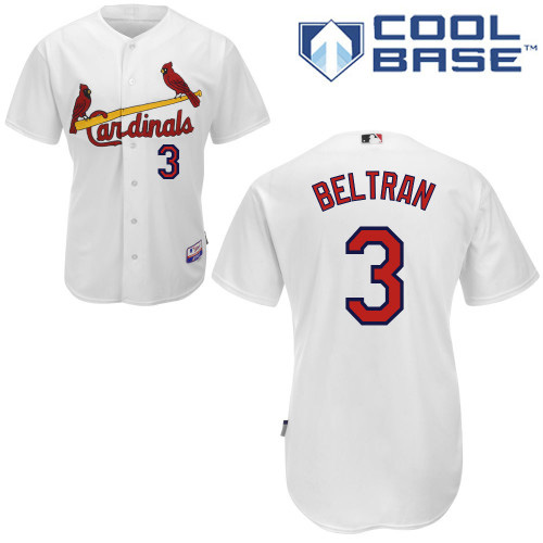 Designer St. Louis Cardinals 3 Carlos Beltran White Cool Base MLB Jersey Baseball MLB Jerseys